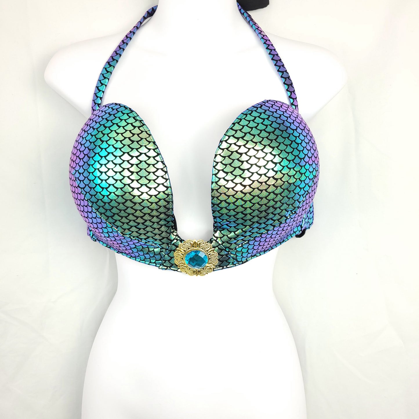 Dragonfly Scale Festival Bra Top