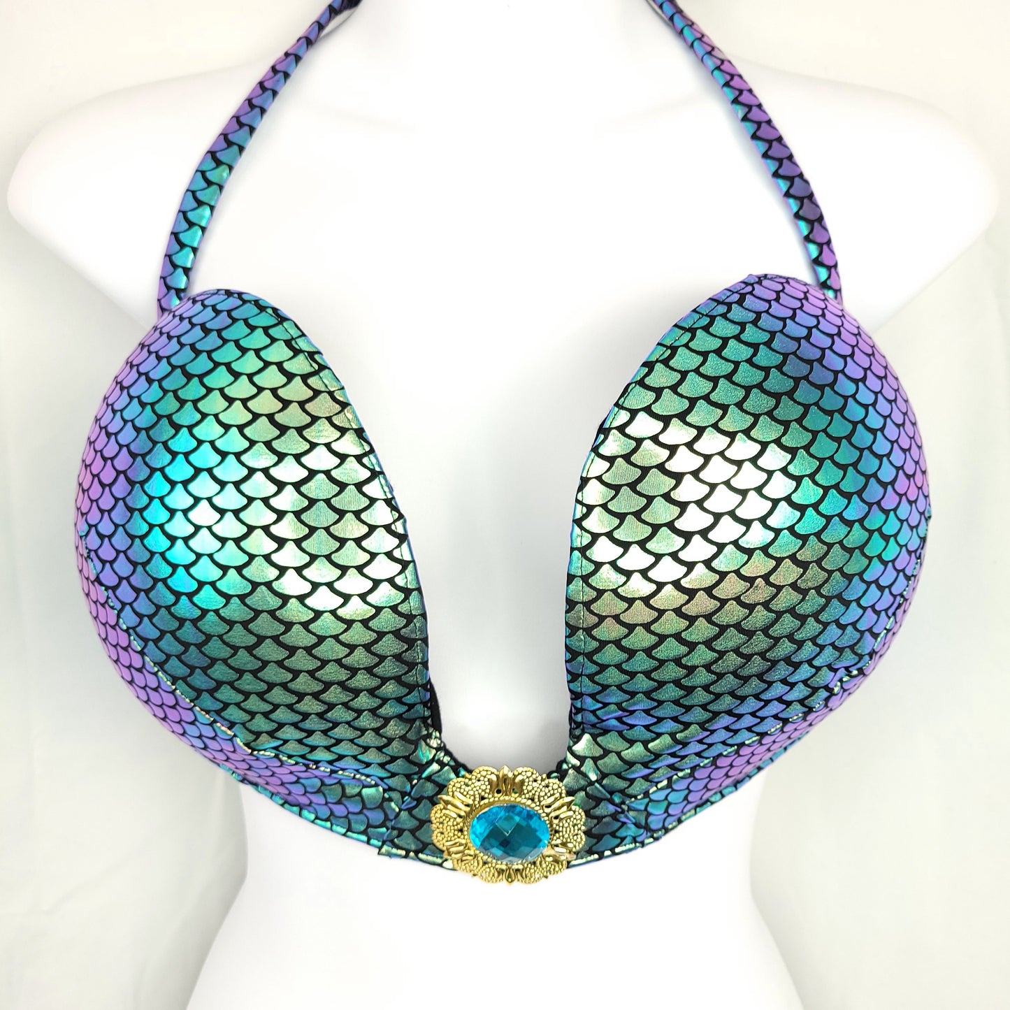 Dragonfly Scale Festival Bra Top