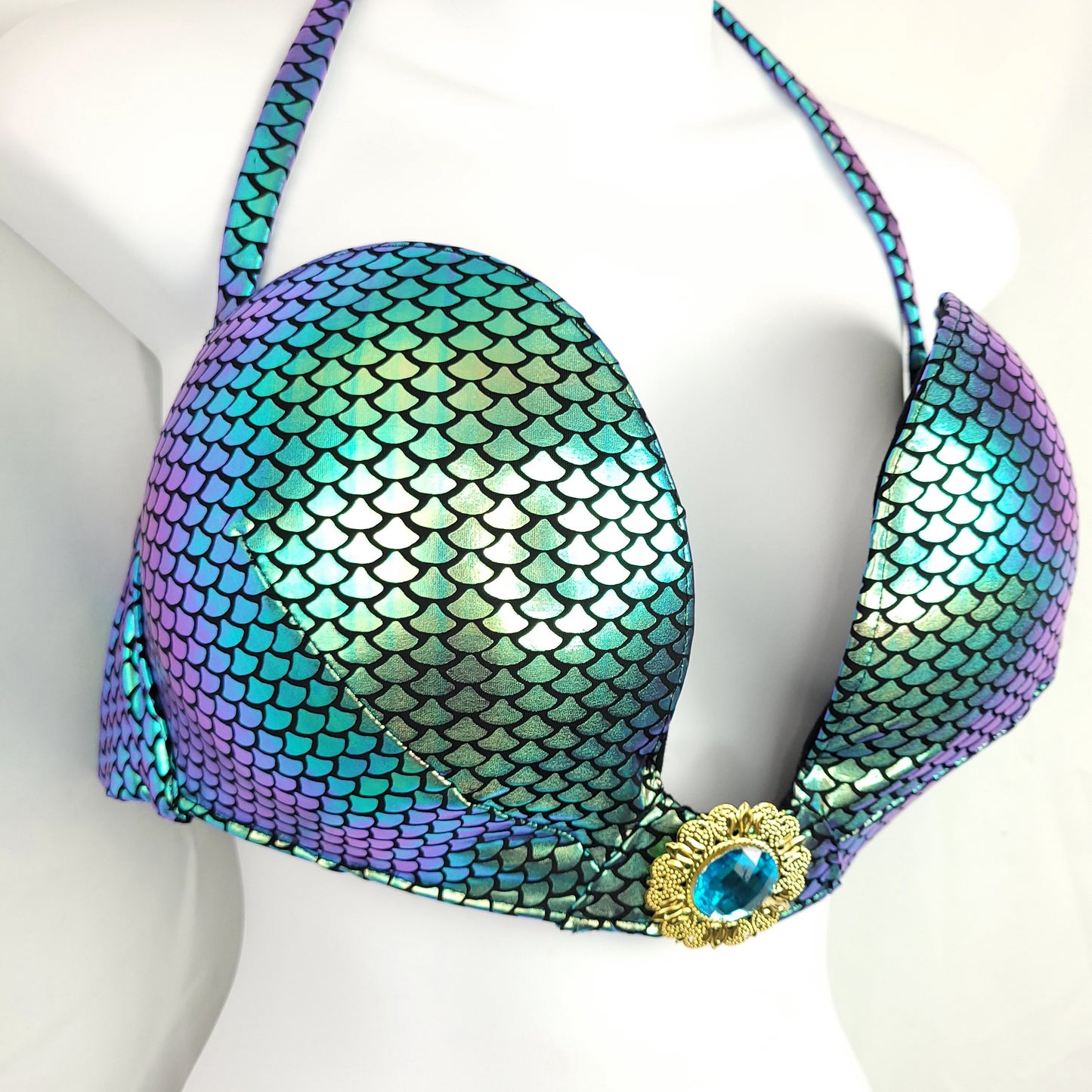 Dragonfly Scale Festival Bra Top