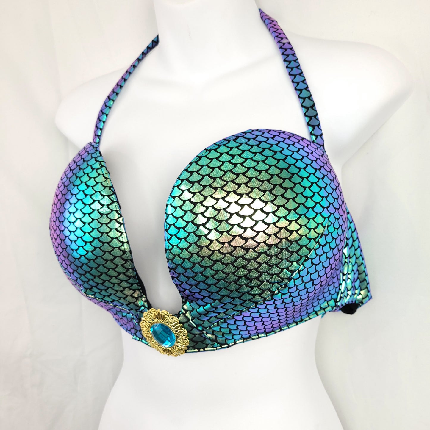 Dragonfly Scale Festival Bra Top