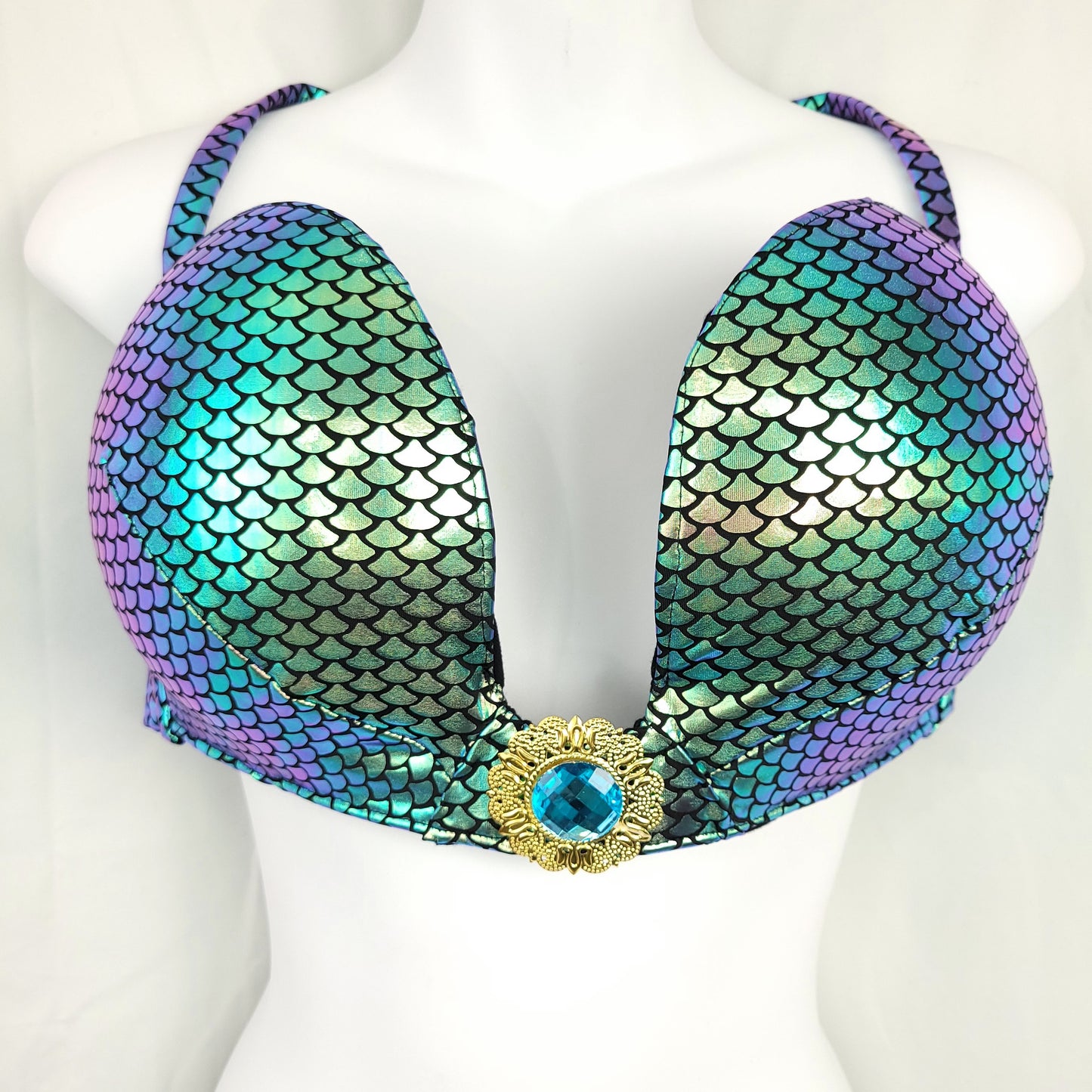 Dragonfly Scale Festival Bra Top