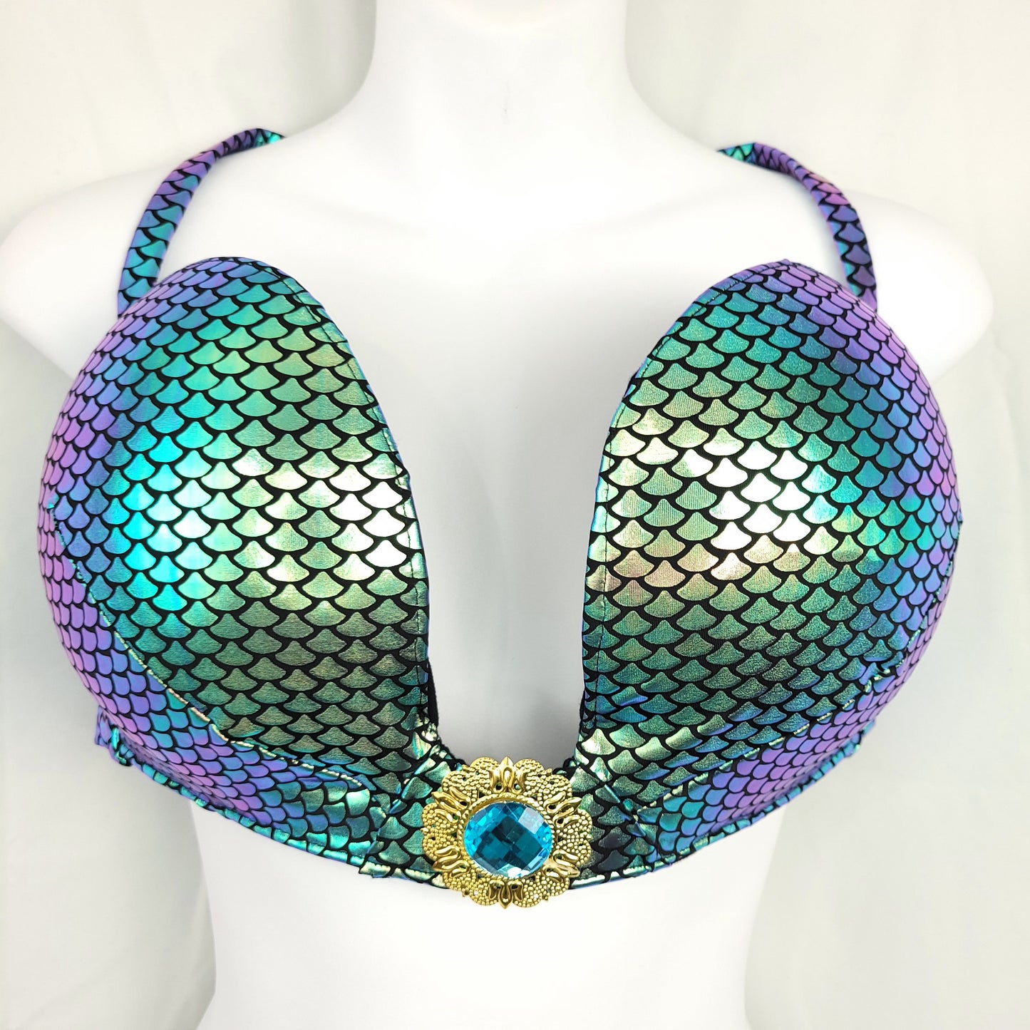 Dragonfly Scale Festival Bra Top