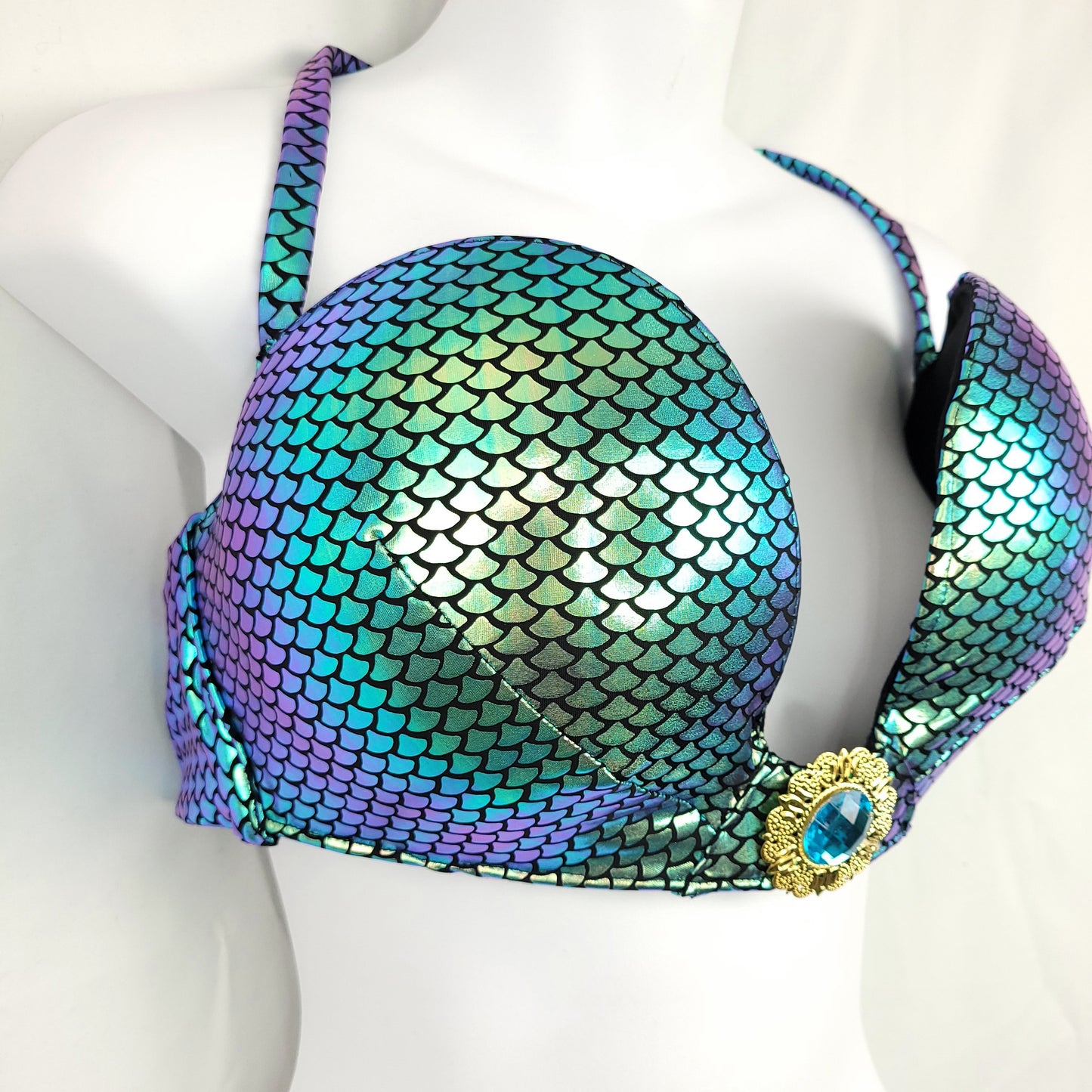 Dragonfly Scale Festival Bra Top