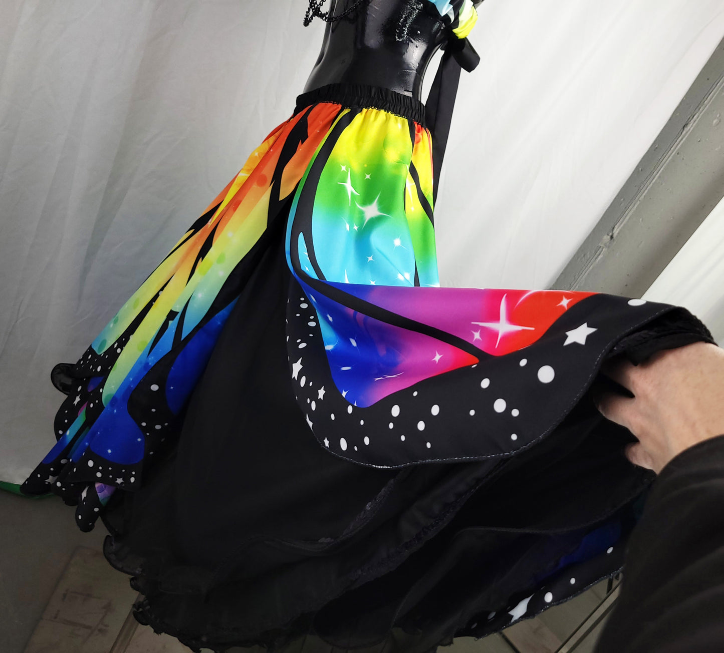 Rainbow Butterfly Skirt
