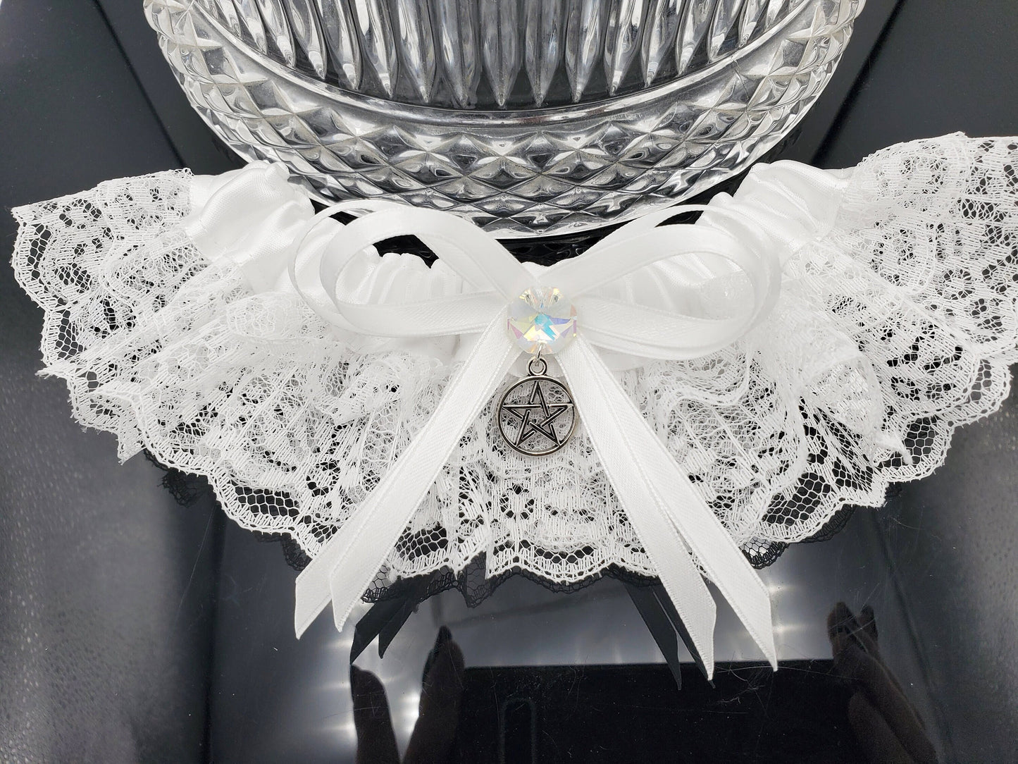 Handfasting Pentacle Garter