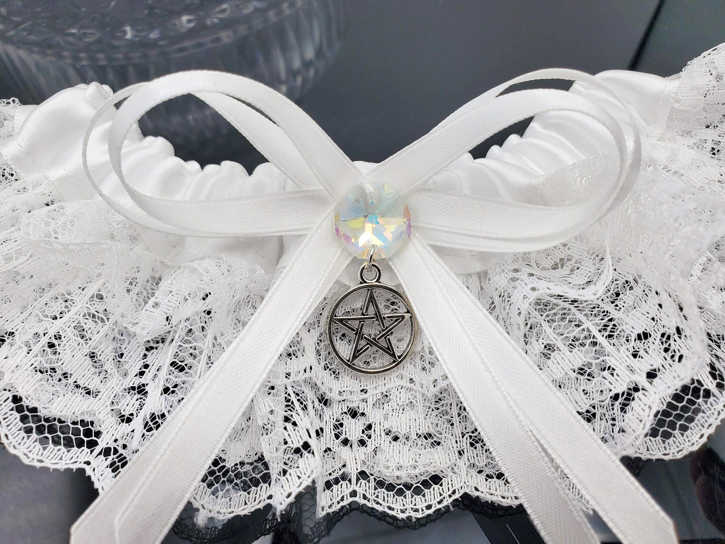 Handfasting Pentacle Garter