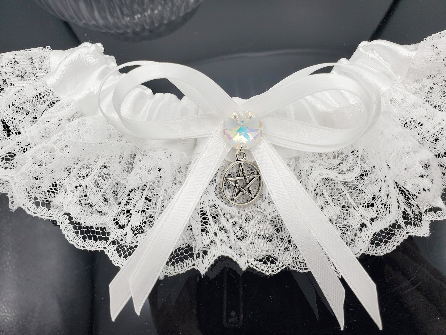 Handfasting Pentacle Garter