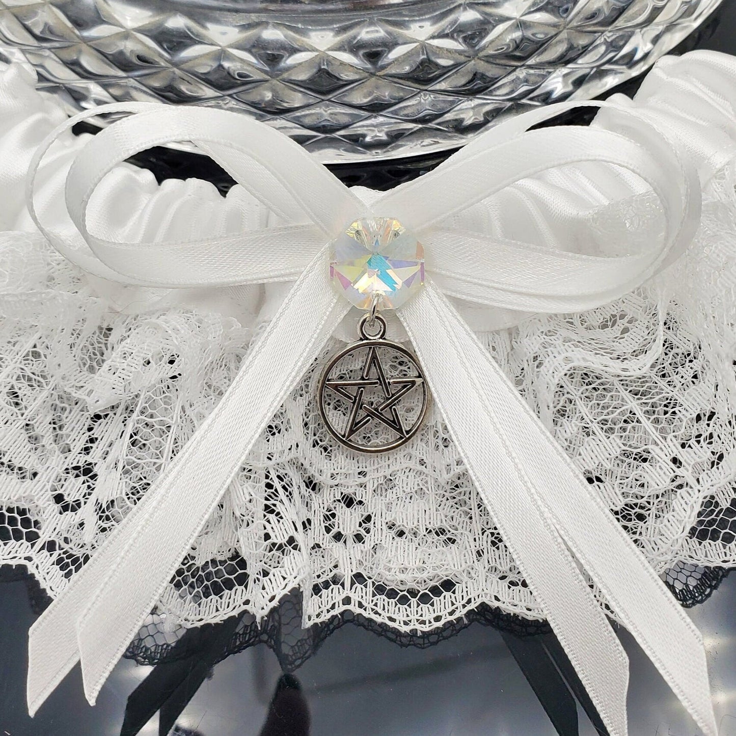 Handfasting Pentacle Garter
