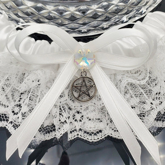 Handfasting Pentacle Garter