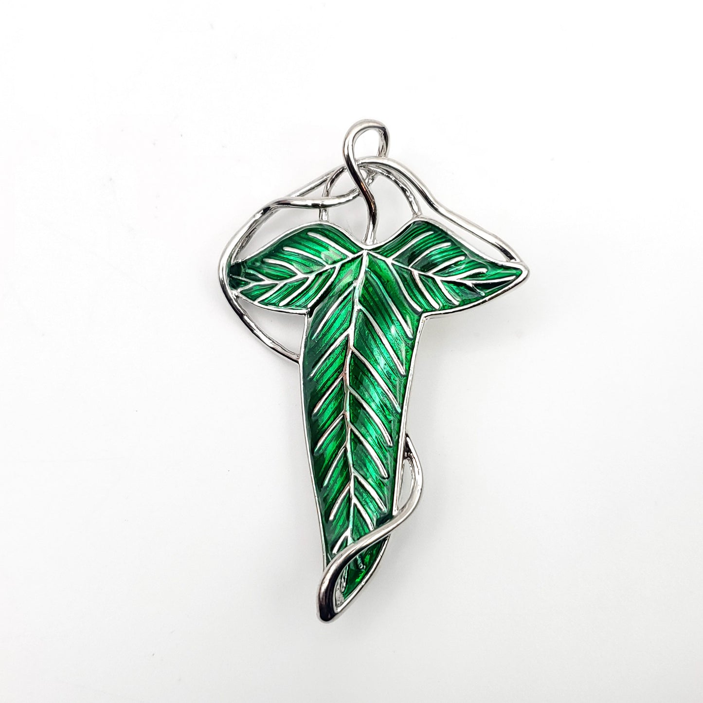 Ivy Leaf Pin / Brooch - Elf Pin - Leaf Cloak Pin- Perfect Wedding Favors and Acessories